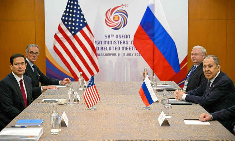 Rubio has 'frank' talks with Russia's Lavrov in Kuala Lumpur